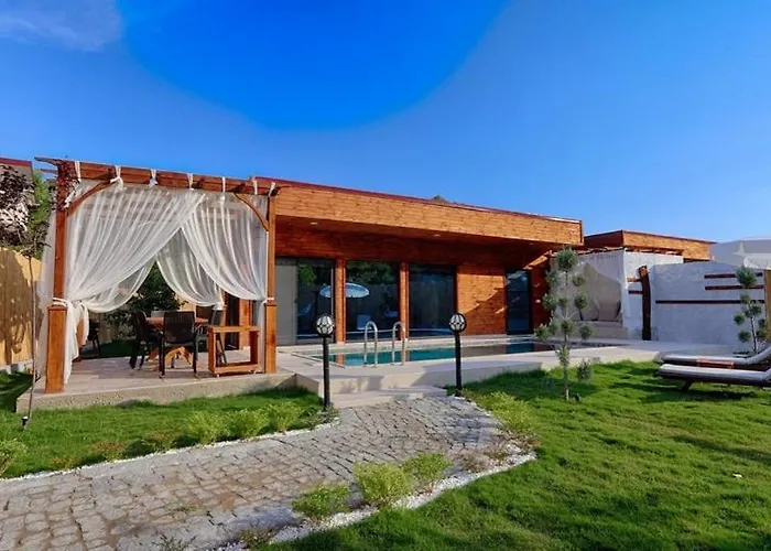 Detached With Private Pool In Goecek Inlice Вилла Фетхие